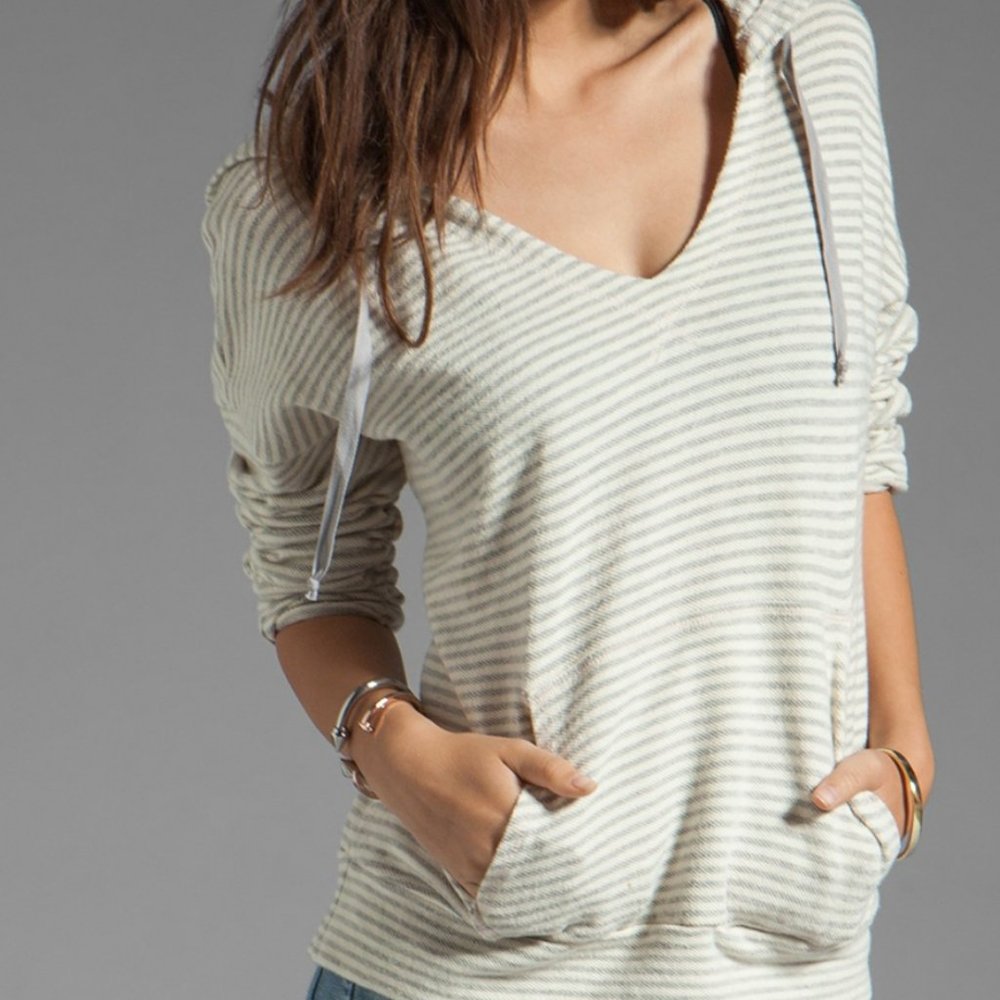 SOFT JOIE EVITA HOODIE SWEATSHIRT L